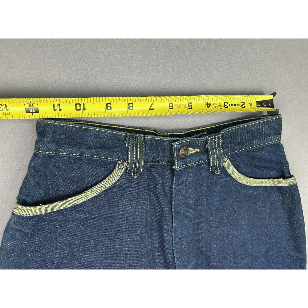John Sullivan Women's 24 Waist Pioneer Wear Denim Vintage Skirt Cute‎ Pockets - Picture 3 of 10